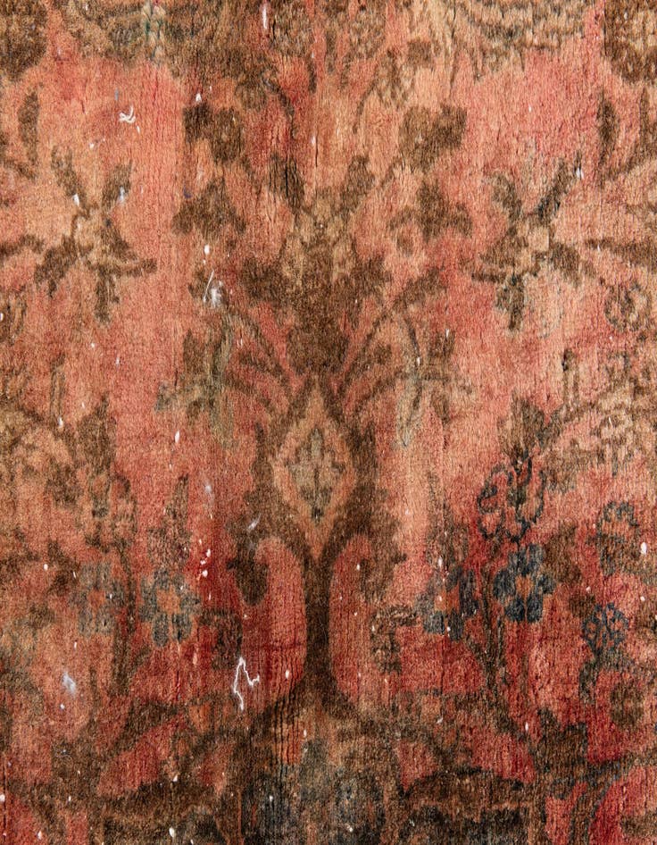 Detail image of 3' 7 x 5'  Hand Knotted Ultra Vintage Persian Wool Rug