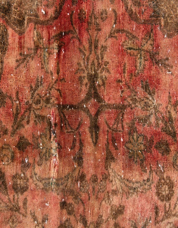 Detail image of 3' 7 x 5'  Hand Knotted Ultra Vintage Persian Wool Rug