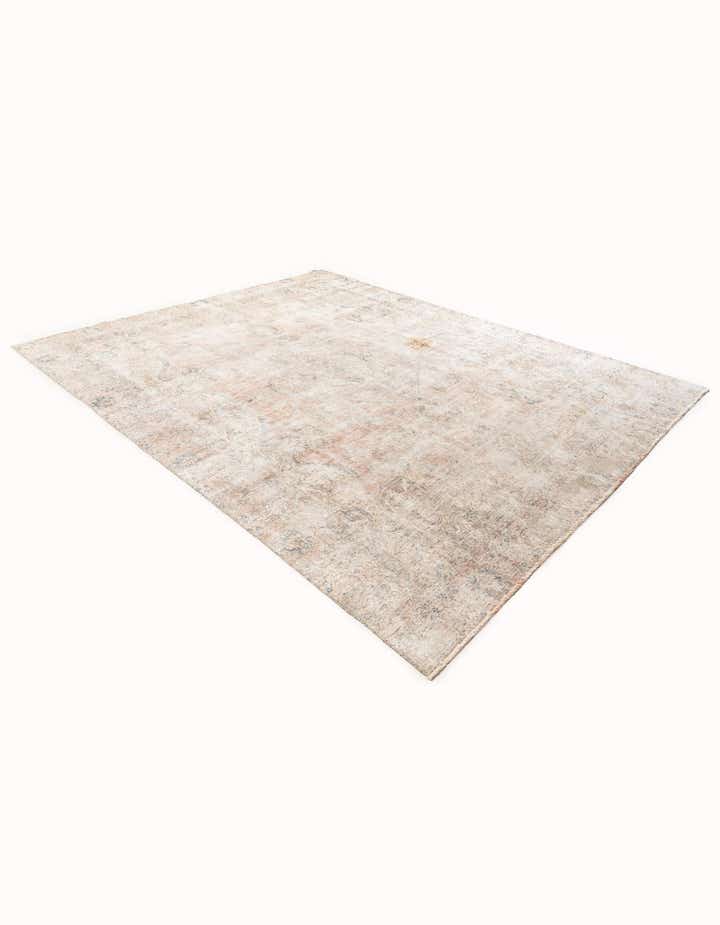8' 6 x 10' 10 Hand Knotted Ultra Vintage Persian Wool Rug
