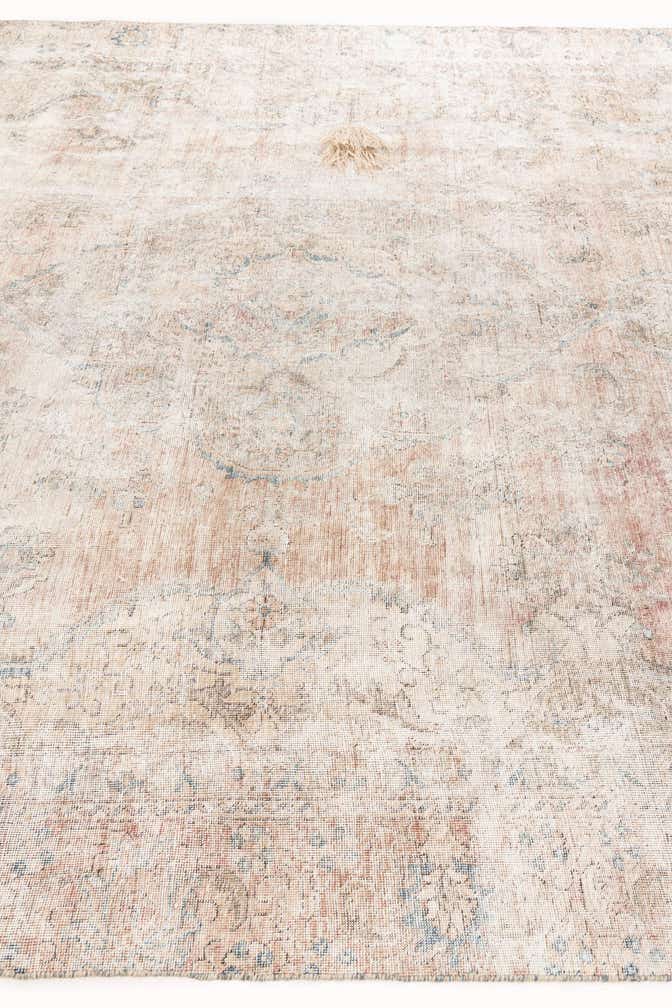 8' 6 x 10' 10 Hand Knotted Ultra Vintage Persian Wool Rug