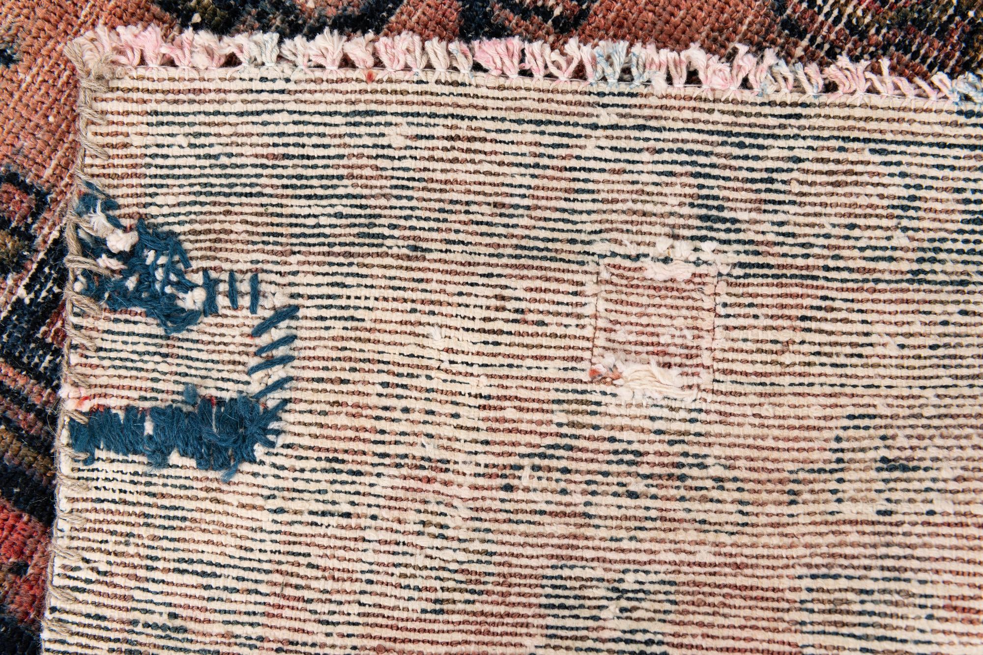 3' 6 x 4' 4 Hand Knotted Ultra Vintage Persian Wool Rug