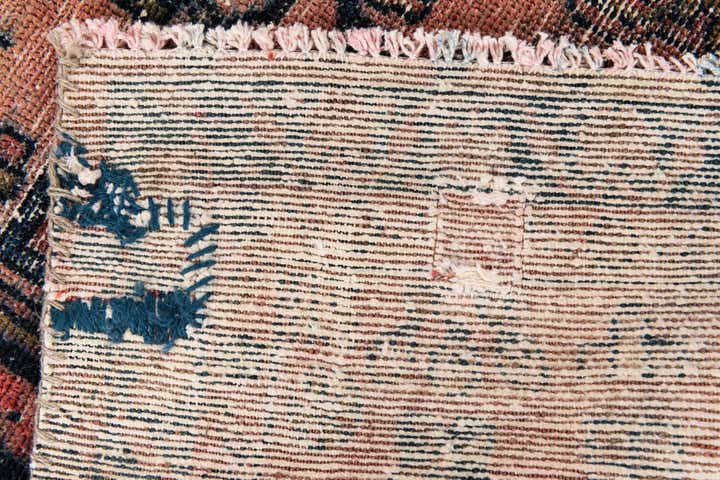 3' 6 x 4' 4 Hand Knotted Ultra Vintage Persian Wool Rug