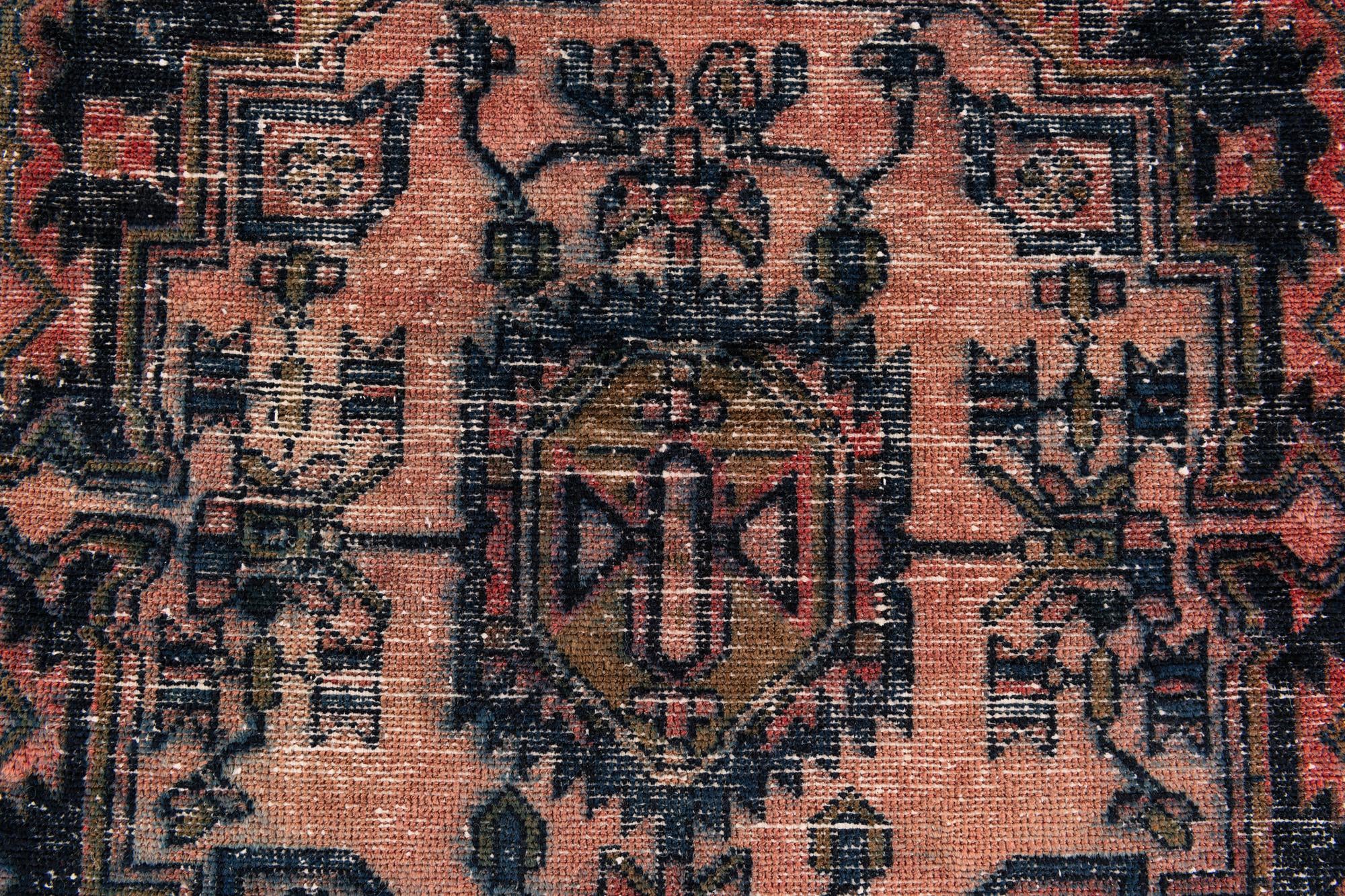 3' 6 x 4' 4 Hand Knotted Ultra Vintage Persian Wool Rug