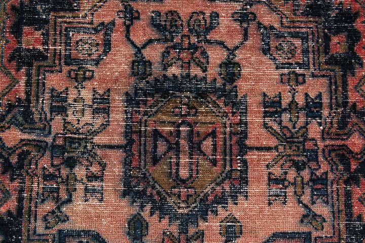 3' 6 x 4' 4 Hand Knotted Ultra Vintage Persian Wool Rug
