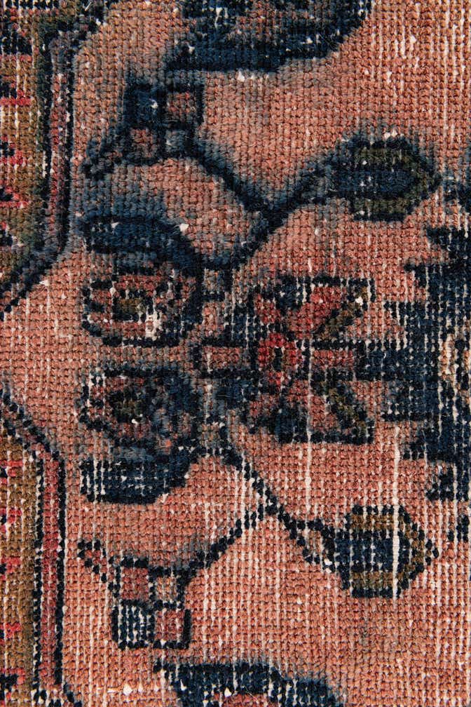 3' 6 x 4' 4 Hand Knotted Ultra Vintage Persian Wool Rug