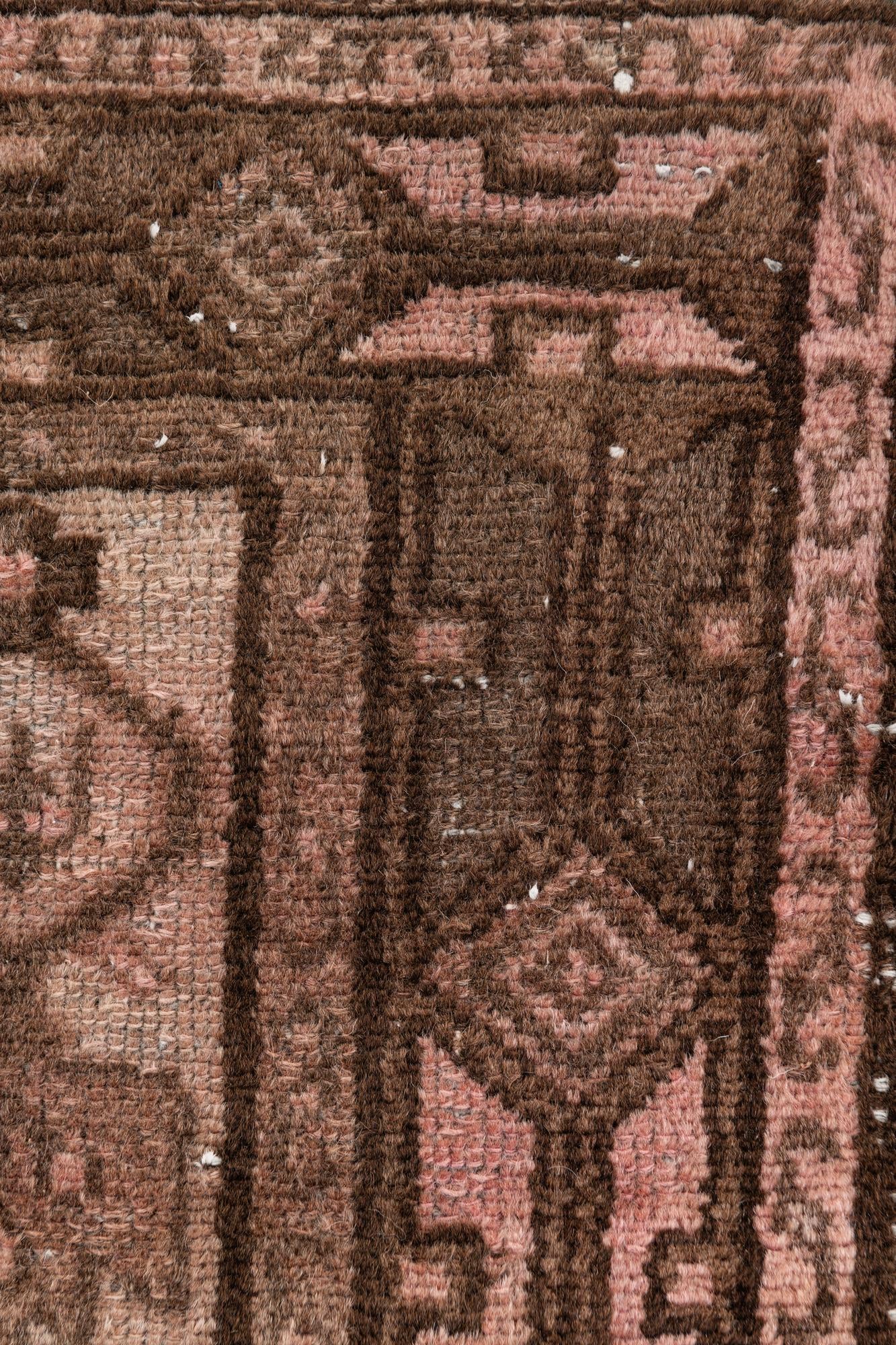 3' 5 x 6' Hand Knotted Ultra Vintage Persian Wool Rug
