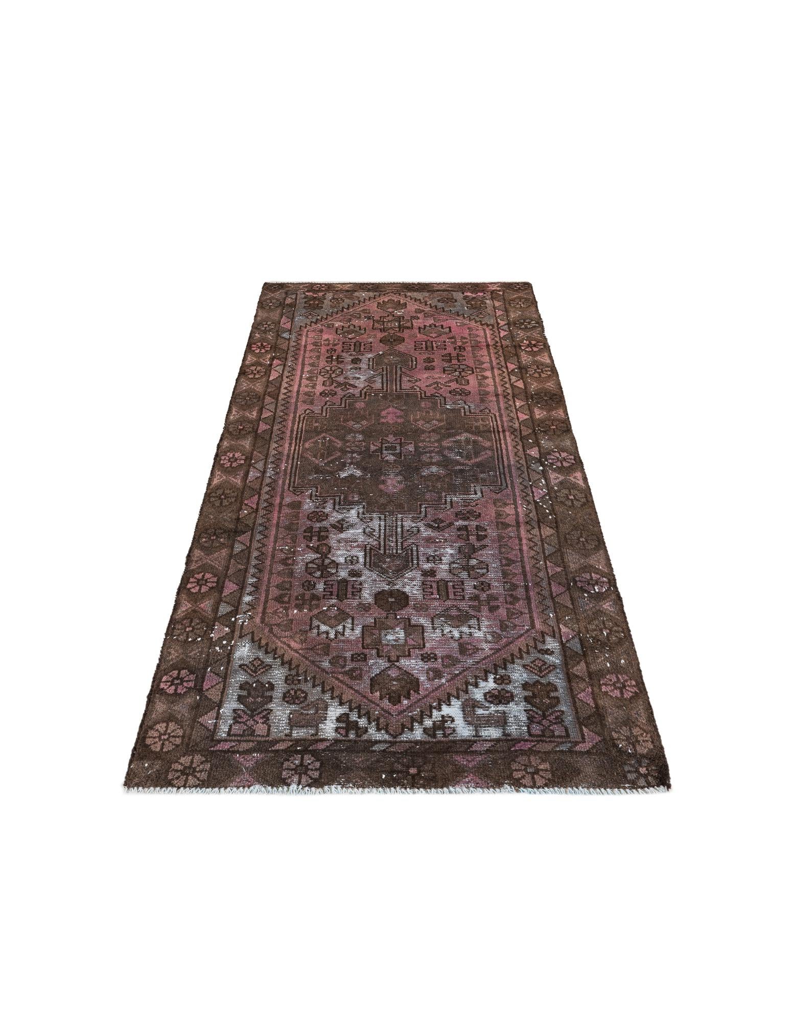 3' x 5' 3 Hand Knotted Ultra Vintage Persian Wool Rug