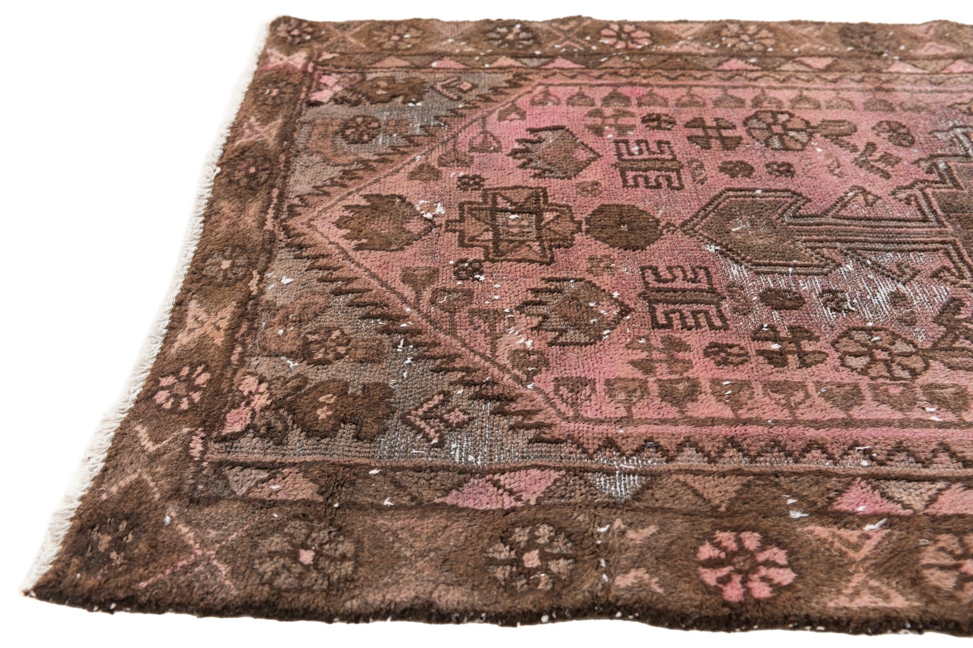 3' x 5' 3 Hand Knotted Ultra Vintage Persian Wool Rug