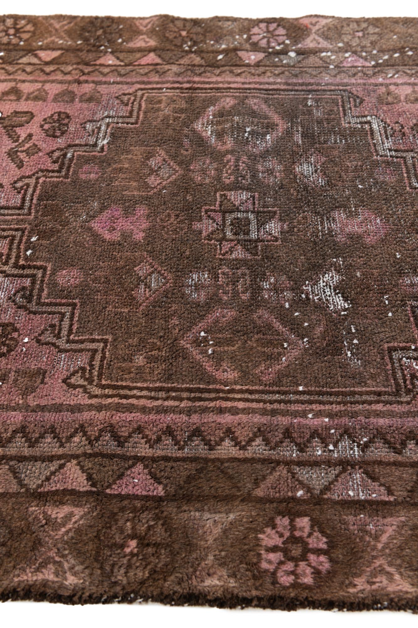 3' x 5' 3 Hand Knotted Ultra Vintage Persian Wool Rug