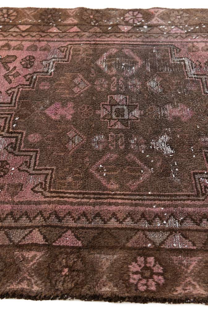 3' x 5' 3 Hand Knotted Ultra Vintage Persian Wool Rug