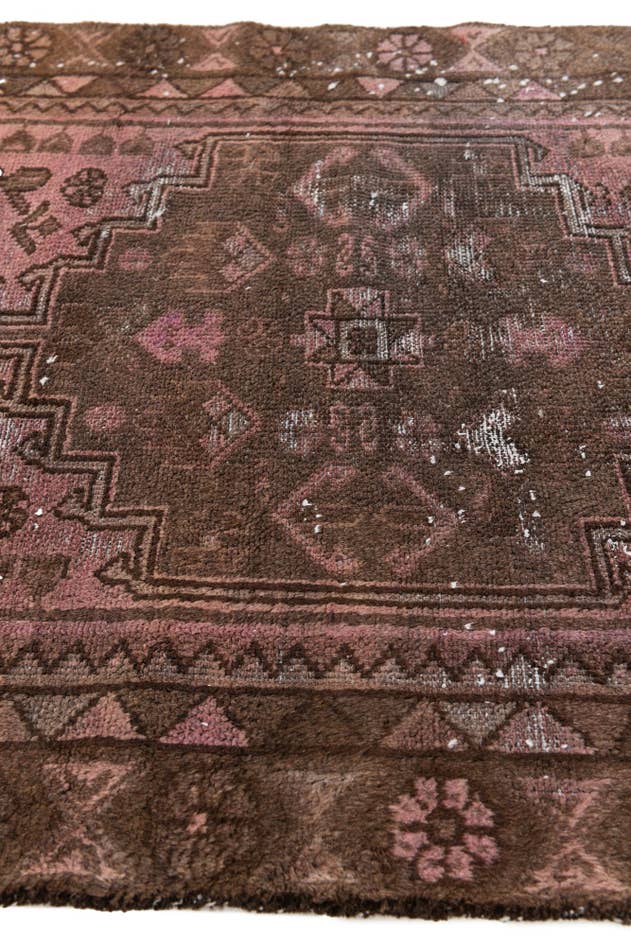 Detail image of 3' x 5' 3 Hand Knotted Ultra Vintage Persian Wool Rug