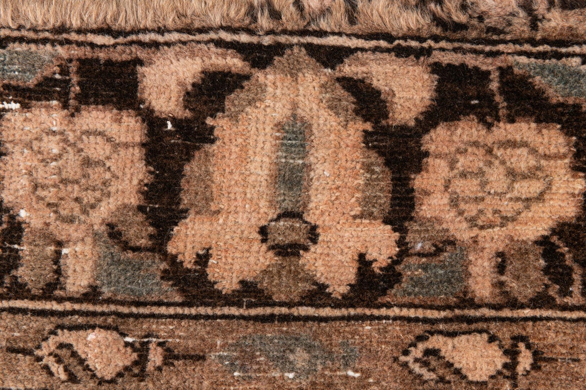 4' 9 x 7' Hand Knotted Ultra Vintage Persian Wool Rug
