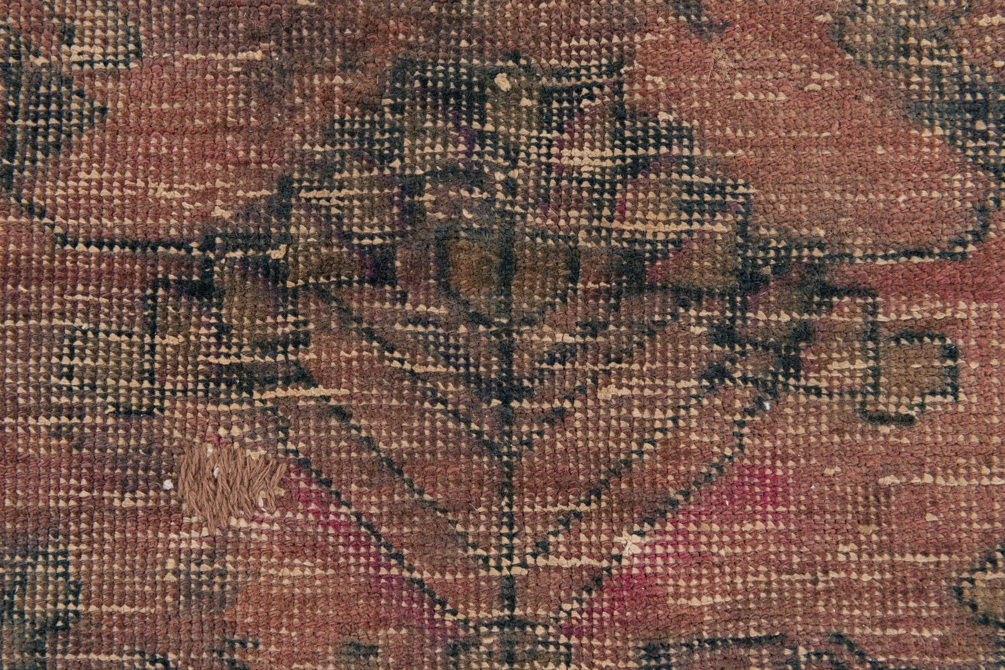 4' 6 x 8' Hand Knotted Ultra Vintage Persian Wool Rug