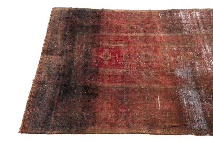 3' 6 x 6' 3 Hand Knotted Ultra Vintage Persian Wool Rug