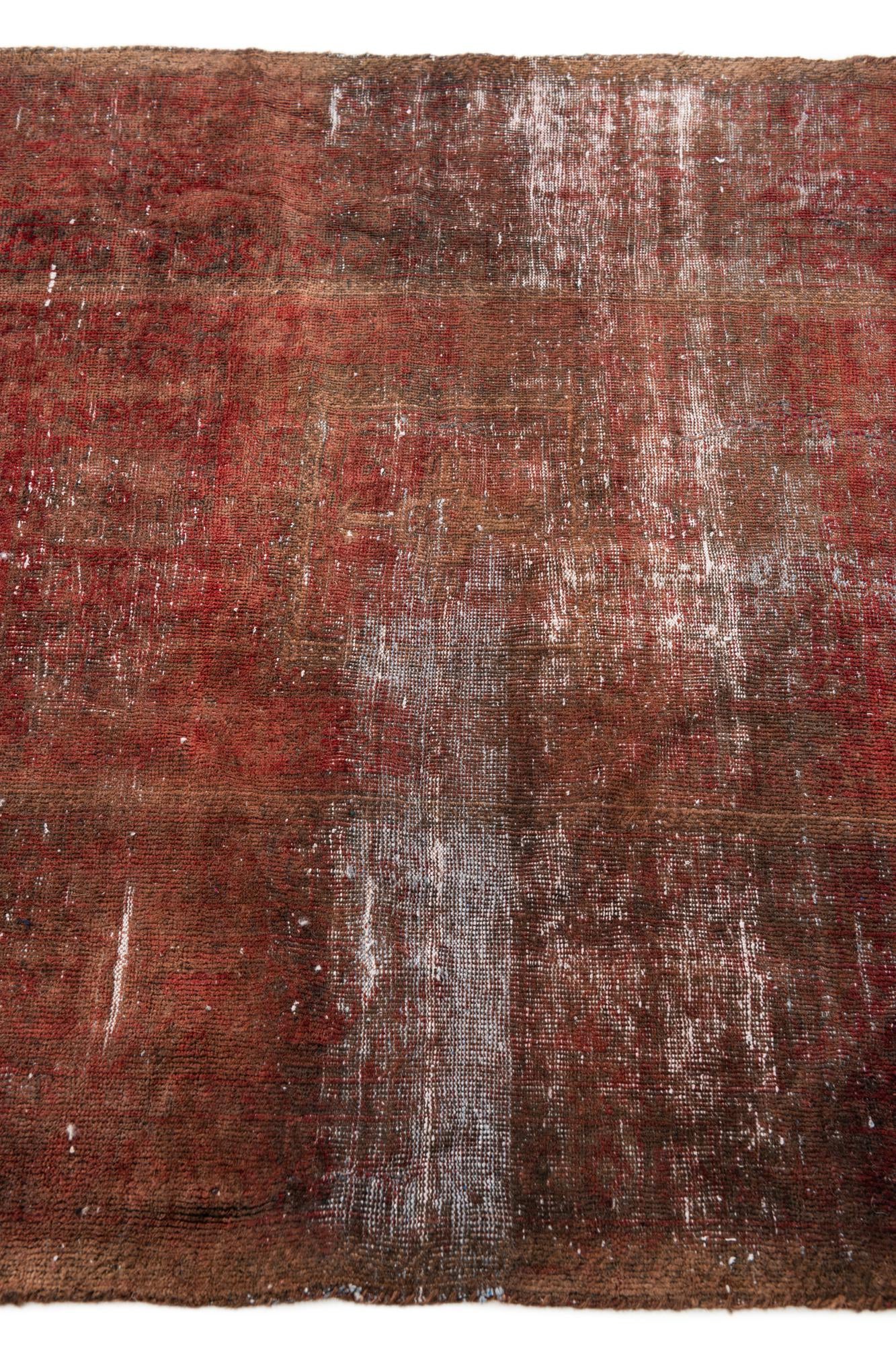 3' 6 x 6' 3 Hand Knotted Ultra Vintage Persian Wool Rug