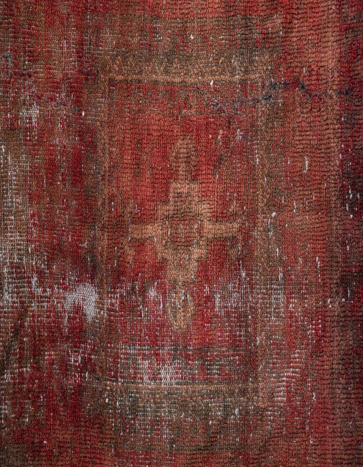 Detail image of 3' 6 x 6' 3  Hand Knotted Ultra Vintage Persian Wool Rug