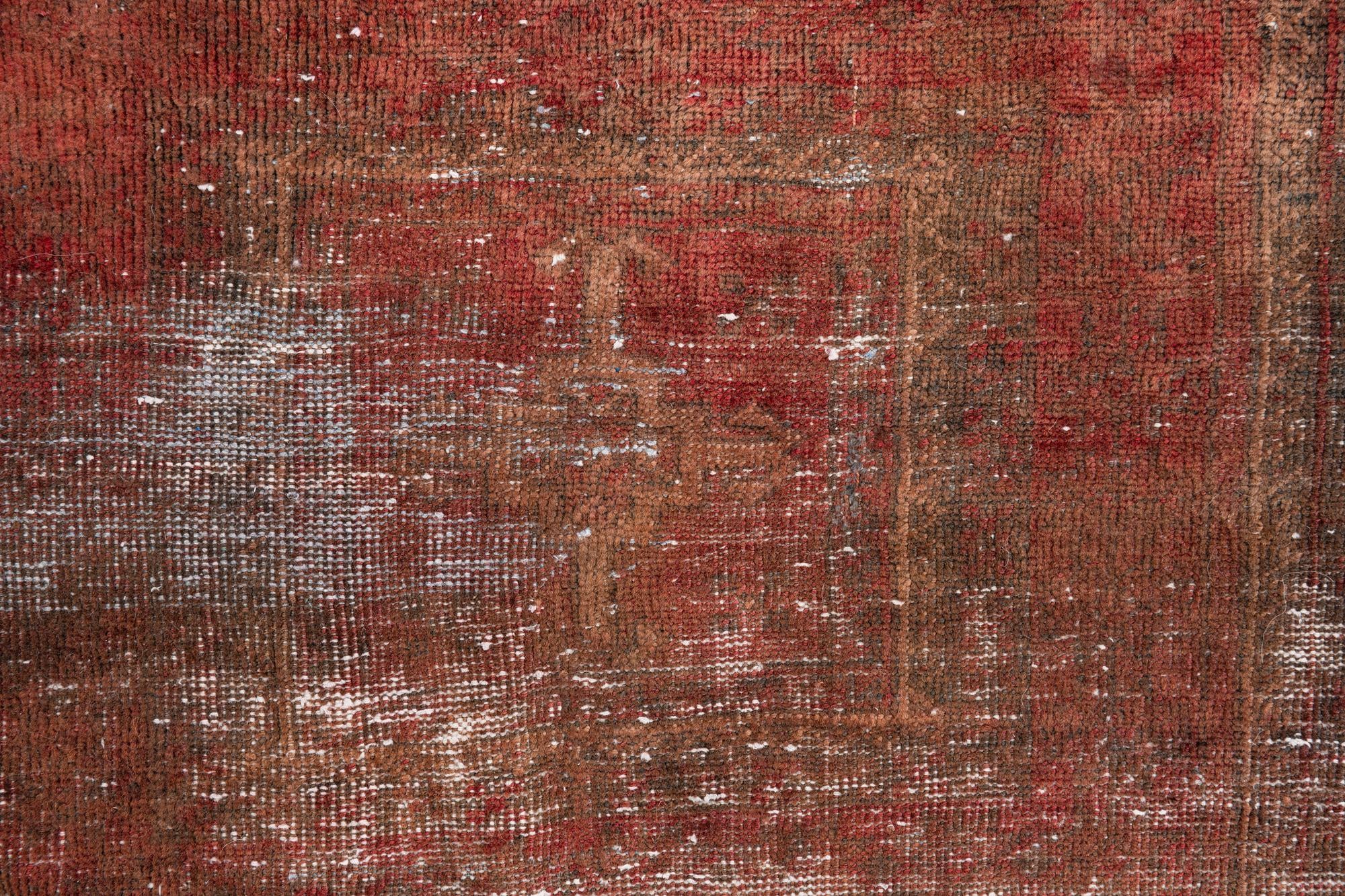 3' 6 x 6' 3 Hand Knotted Ultra Vintage Persian Wool Rug