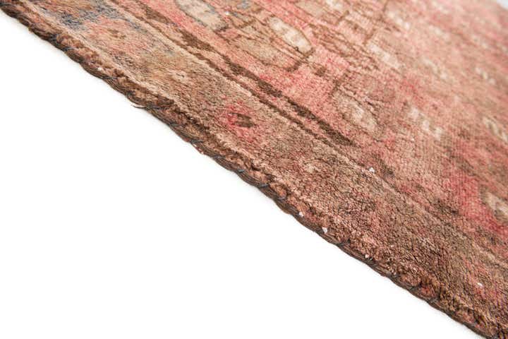 4' 10 x 8' 9 Hand Knotted Ultra Vintage Persian Wool Rug