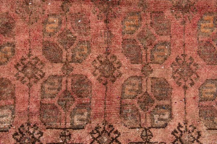 4' 10 x 8' 9 Hand Knotted Ultra Vintage Persian Wool Rug
