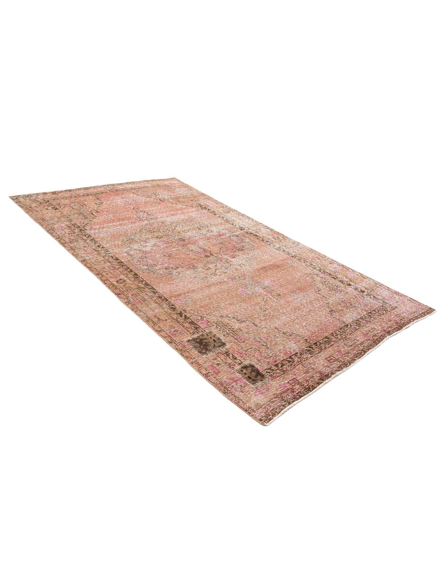5' 5 x 9' 7 Hand Knotted Ultra Vintage Persian Wool Rug