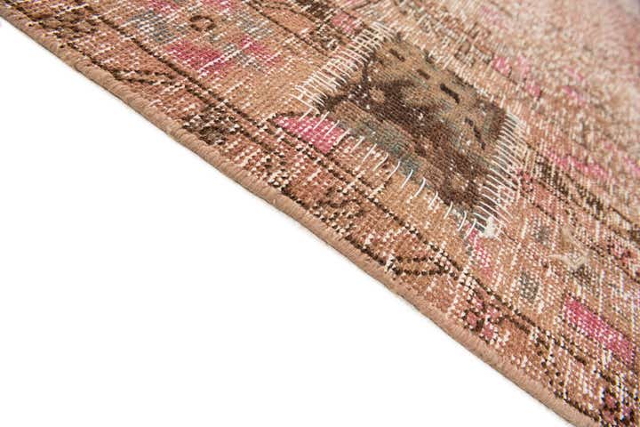 5' 5 x 9' 7 Hand Knotted Ultra Vintage Persian Wool Rug