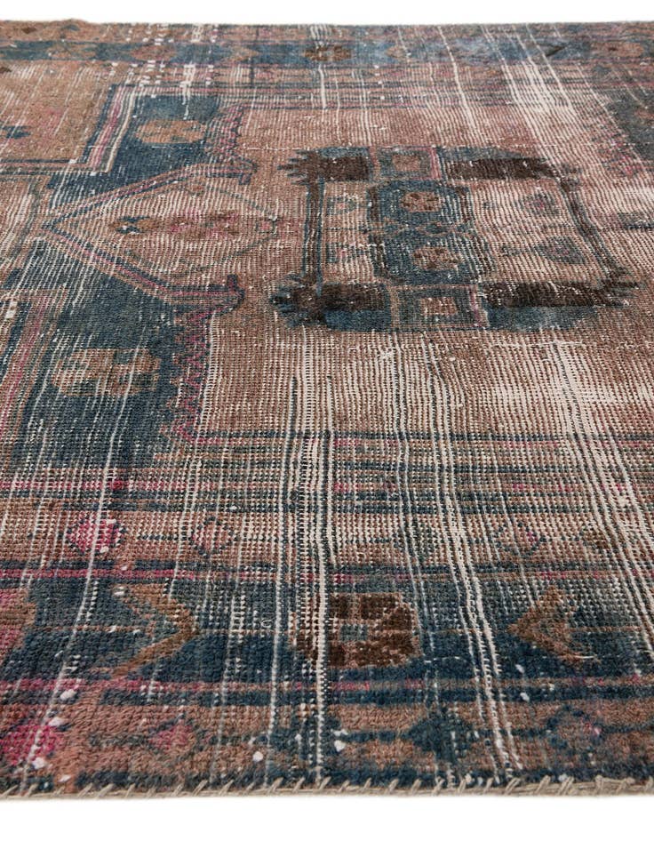 Detail image of 5' x 7' 4  Hand Knotted Ultra Vintage Persian Wool Rug