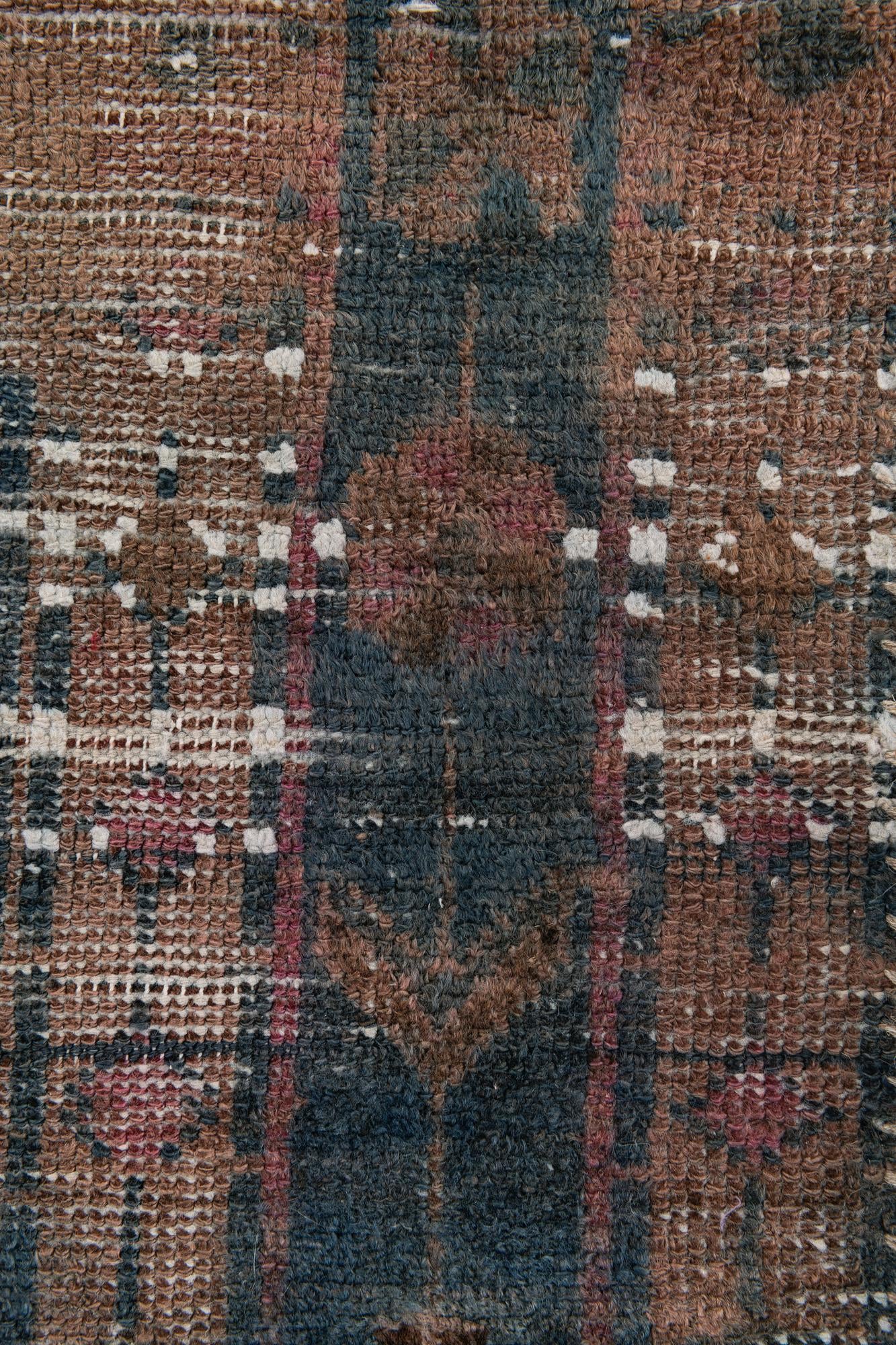 5' x 7' 4 Hand Knotted Ultra Vintage Persian Wool Rug