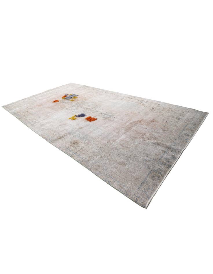 Detail image of 8' x 14' 3 Hand Knotted Ultra Vintage Persian Wool Rug