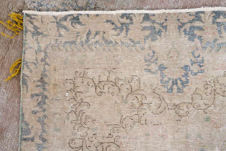 8' x 14' 3 Hand Knotted Ultra Vintage Persian Wool Rug