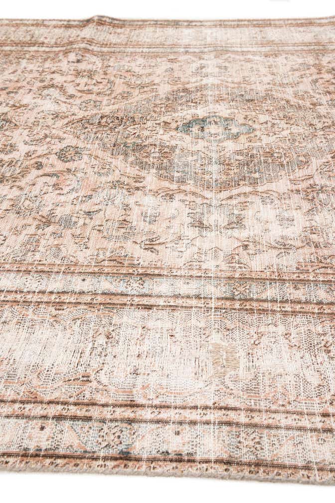 6' 3 x 8' 9 Hand Knotted Ultra Vintage Persian Wool Rug