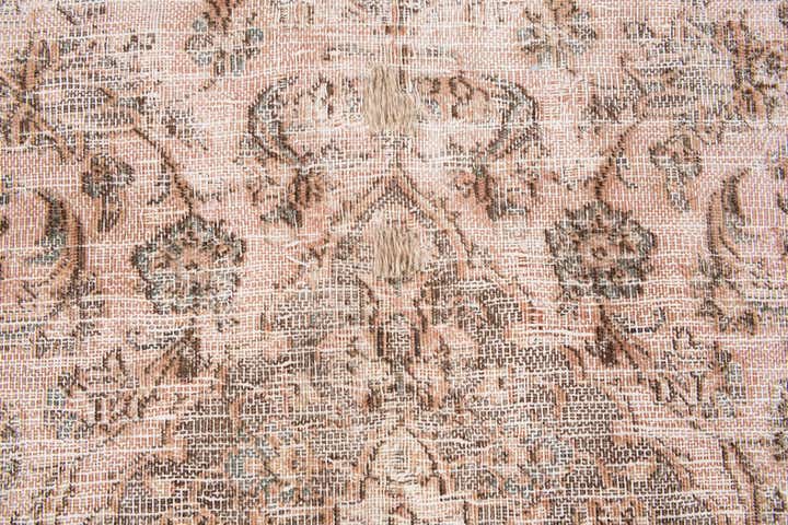 6' 3 x 8' 9 Hand Knotted Ultra Vintage Persian Wool Rug