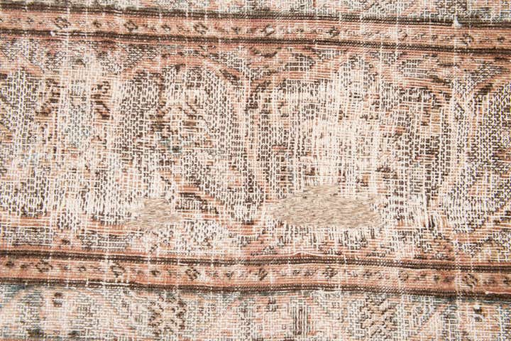 6' 3 x 8' 9 Hand Knotted Ultra Vintage Persian Wool Rug