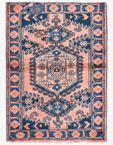 3' 6 x 5' Hand Knotted Ultra Vintage Persian Wool Rug