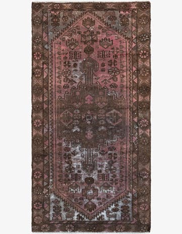3' x 5' 3 Hand Knotted Ultra Vintage Persian Wool Rug