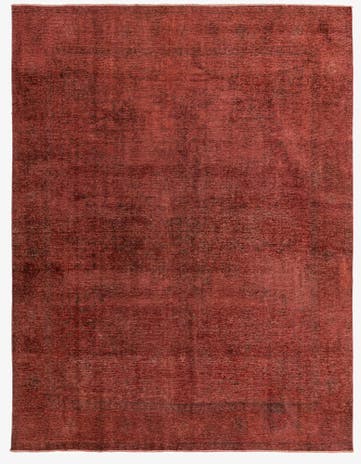 9' 3 x 12' 4 Hand Knotted Ultra Vintage Persian Wool Rug