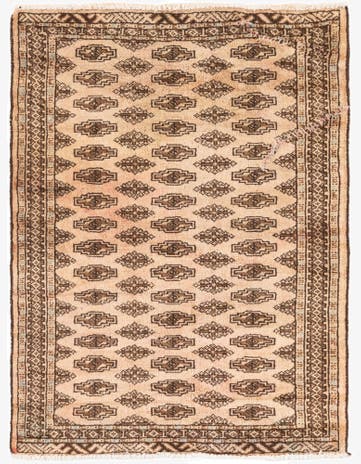 2' 9 x 3' 7 Hand Knotted Ultra Vintage Persian Wool Rug