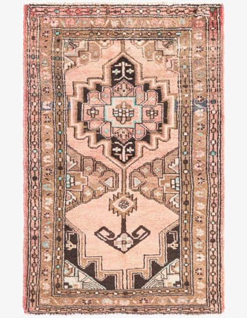 2' 8 x 4' 3 Hand Knotted Ultra Vintage Persian Wool Rug