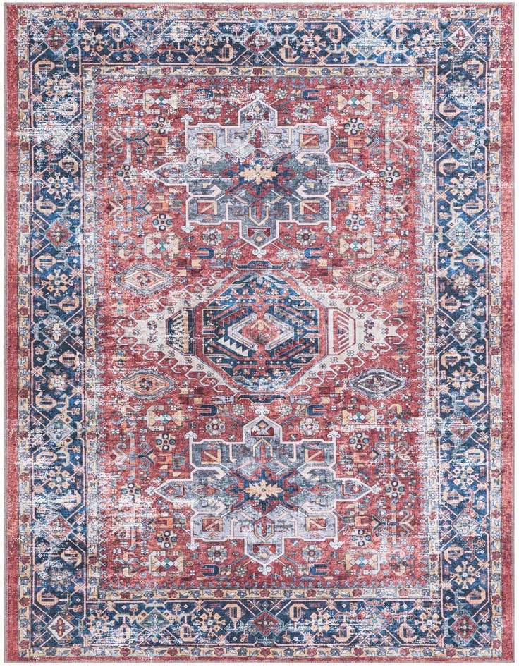Detail image of 5' x 8' Washable Yara Rug