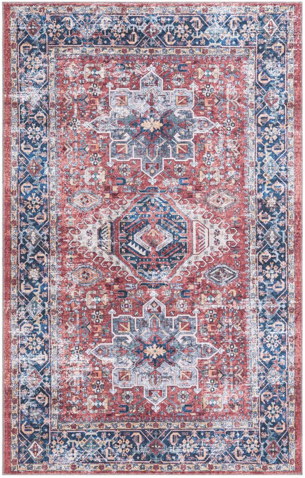Detail image of 5' x 8' Washable Yara Rug