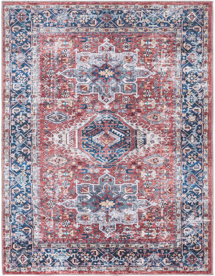 Detail image of 4' x 6' Washable Yara Rug