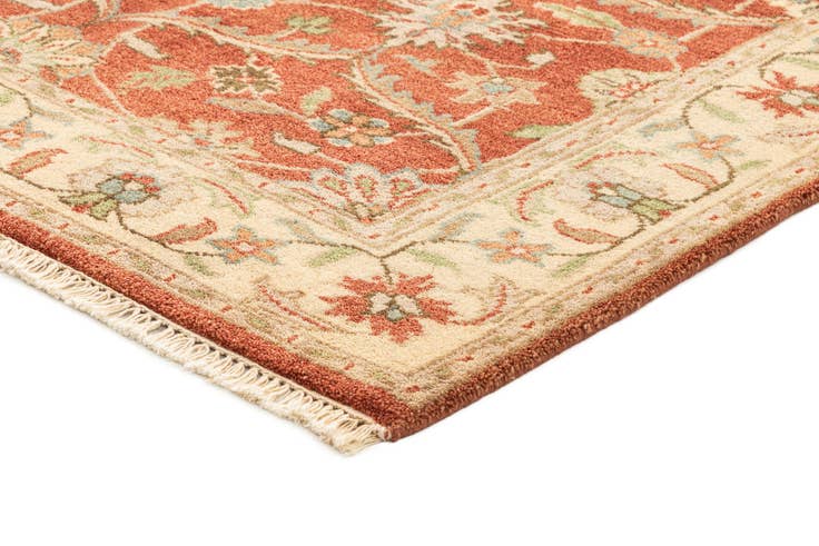 Detail image of 4' 7 x 6' 4 Hand Knotted Ziegler Wool Rug