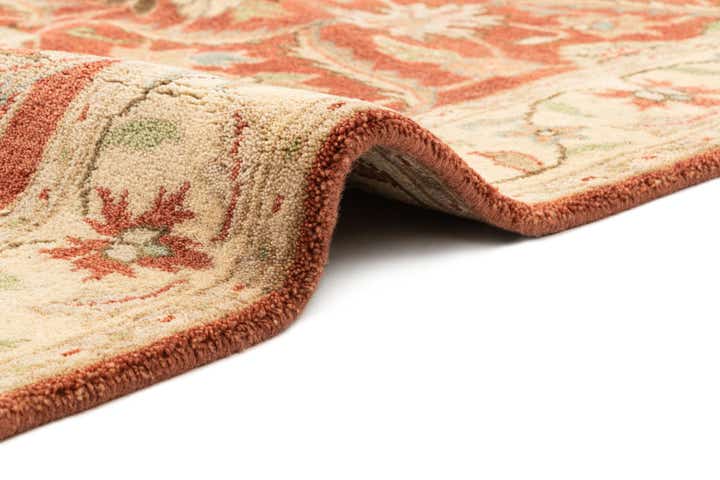 4' 7 x 6' 4 Hand Knotted Ziegler Wool Rug
