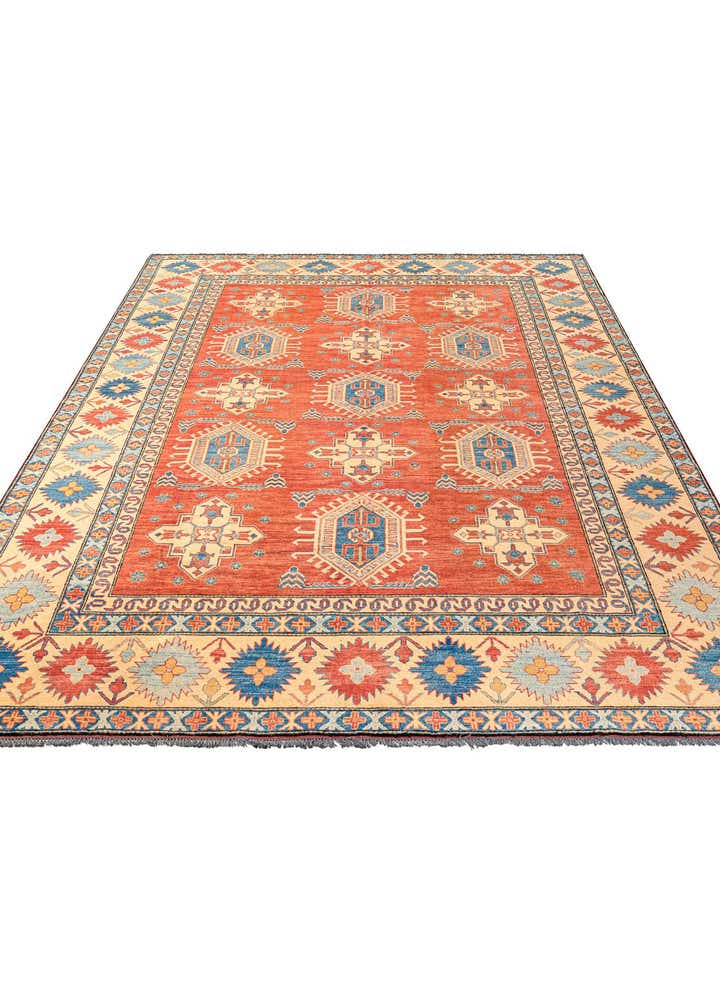 9' x 12' 2 Hand Knotted Ziegler Wool Rug