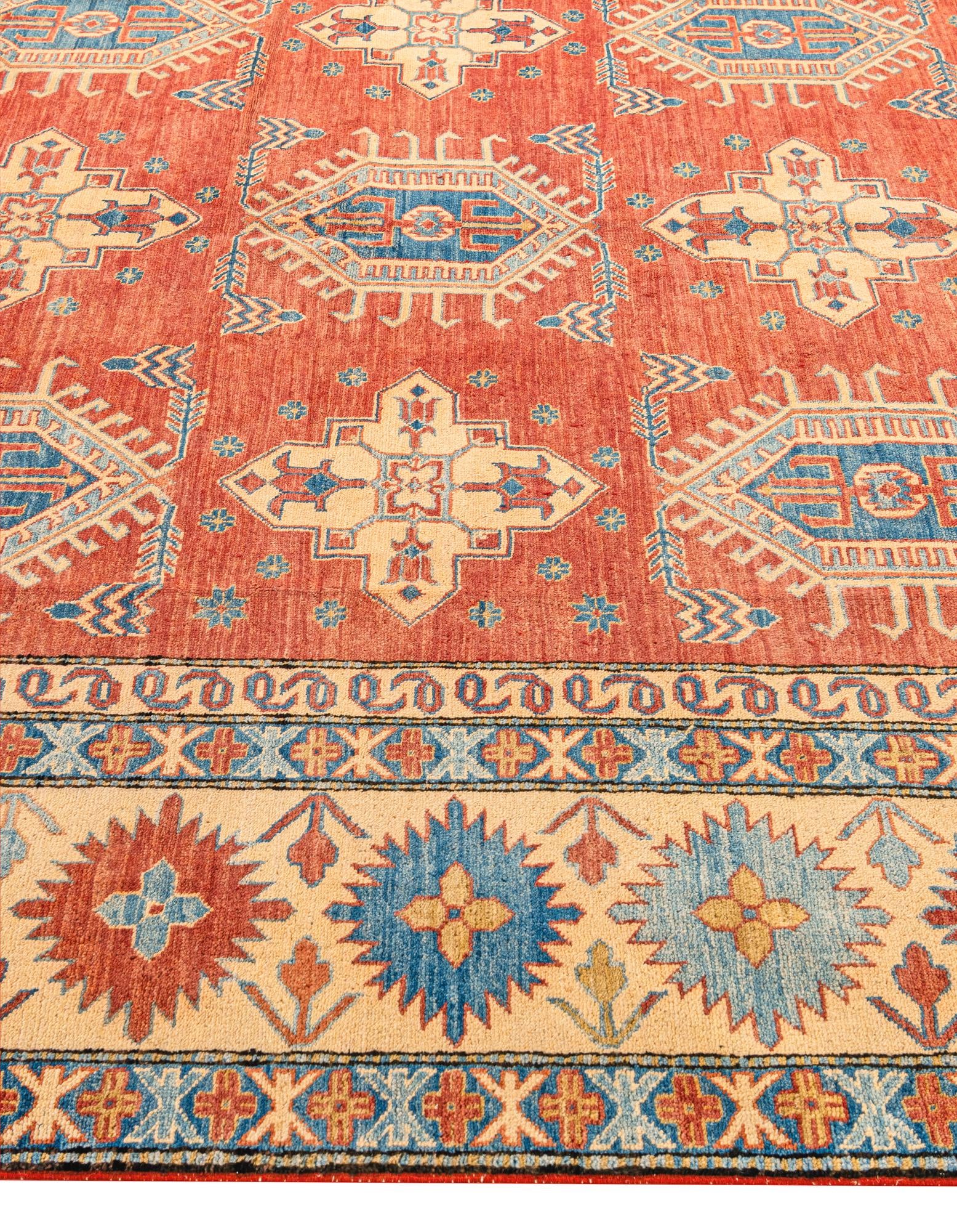 9' x 12' 2 Hand Knotted Ziegler Wool Rug
