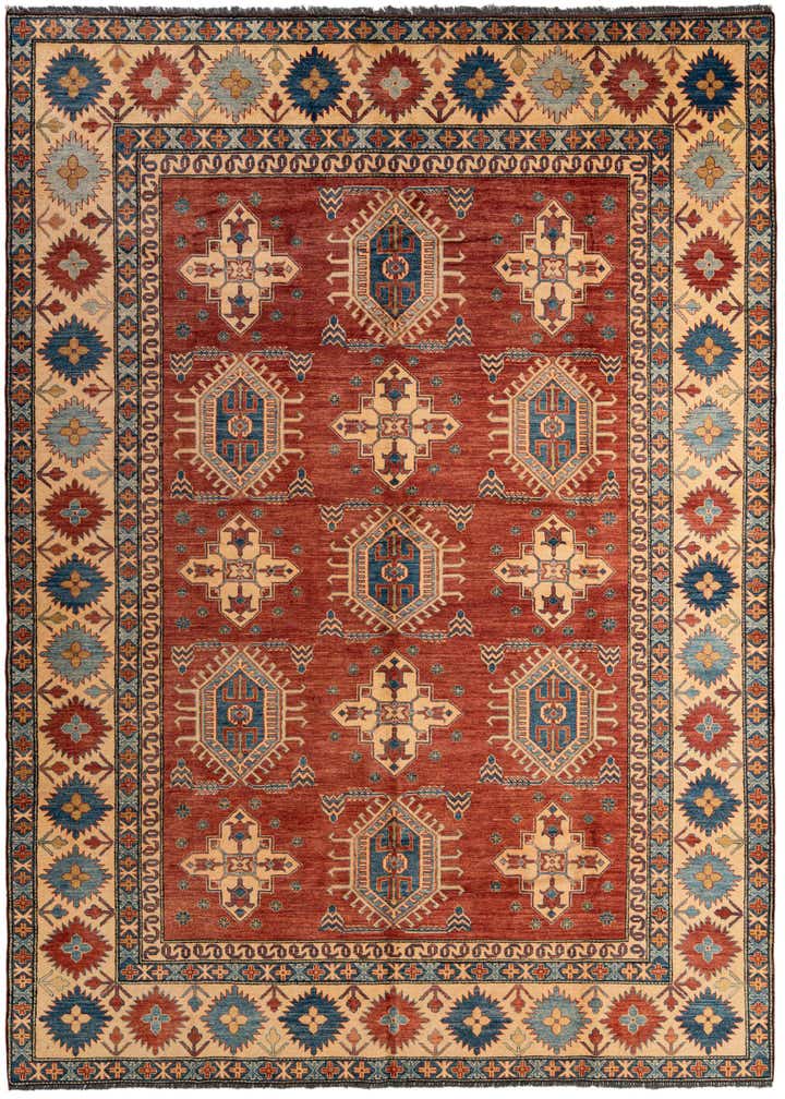 9' x 12' 2 Hand Knotted Ziegler Wool Rug