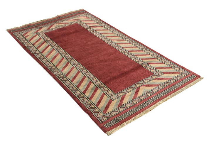 Detail image of 3' 1 x 5' 4 Hand Knotted Ziegler Oriental Wool Rug