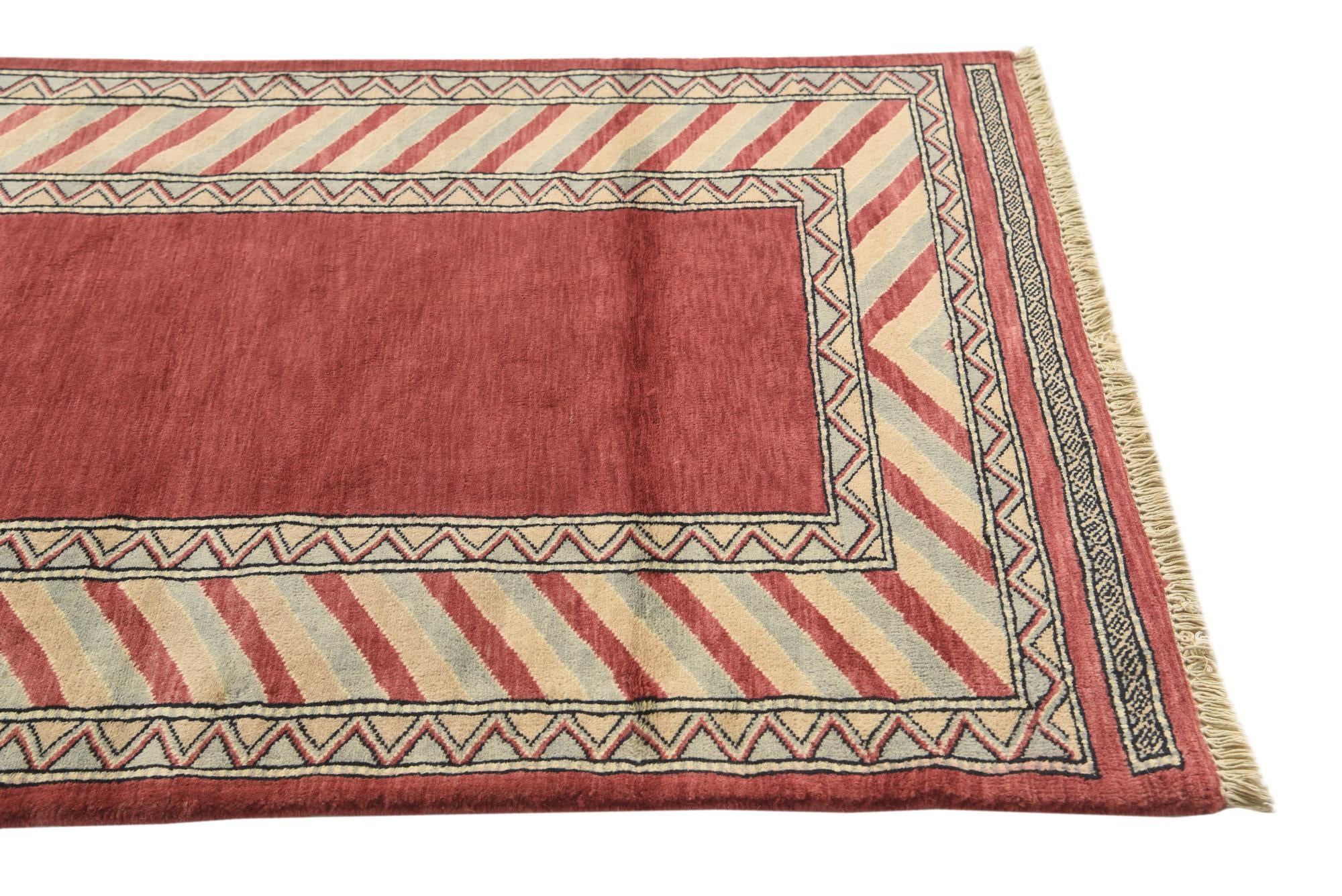 3' 1 x 5' 4 Hand Knotted Ziegler Oriental Wool Rug