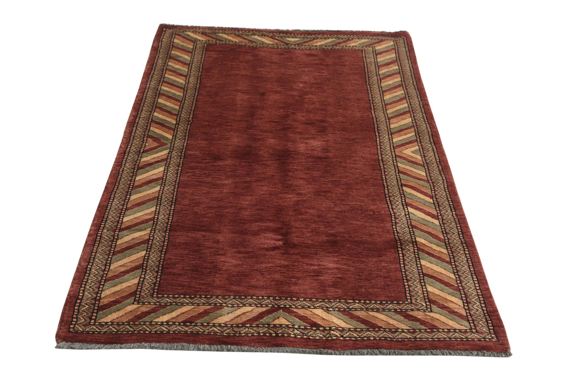3' 2 x 5' Hand Knotted Ziegler Oriental Wool Rug