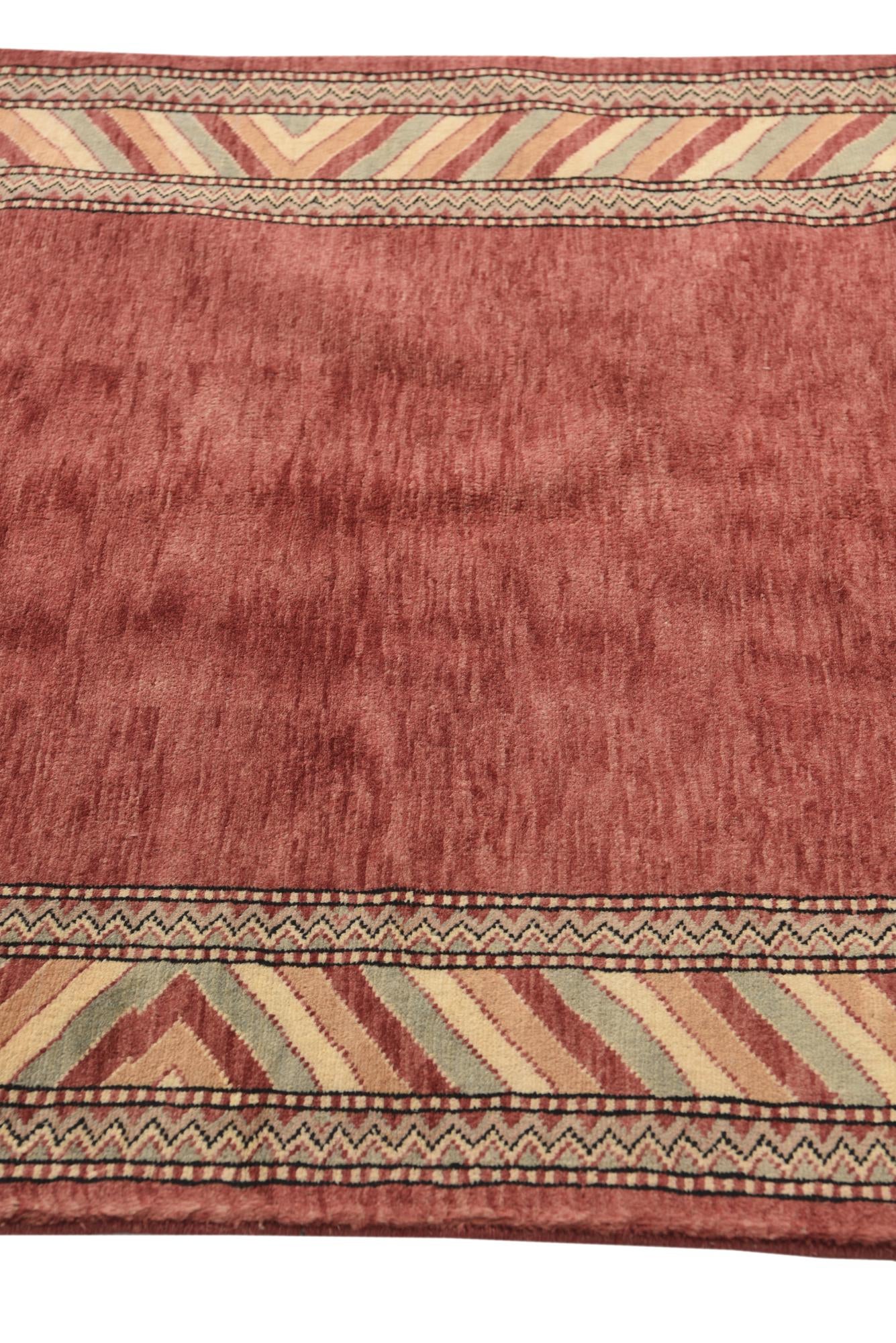 3' 2 x 5' Hand Knotted Ziegler Oriental Wool Rug