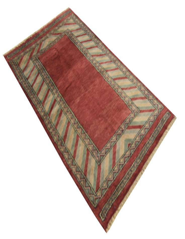 Detail image of 3' 1 x 5' Hand Knotted Ziegler Oriental Wool Rug